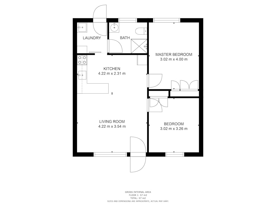 9/54 Jubilee Highway, Mount Gambier, SA, 5290 - Floorplan 1