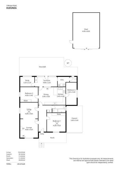 9 Morgan Road, Eudunda, SA, 5374 - Floorplan 1