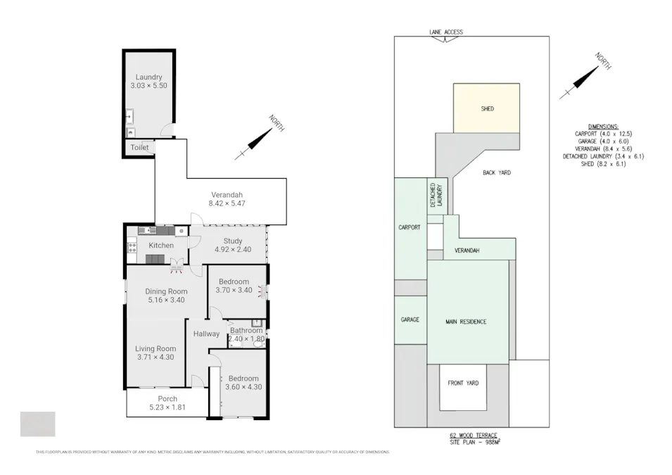 62 Wood Terrace, Whyalla, SA, 5600 - Floorplan 1