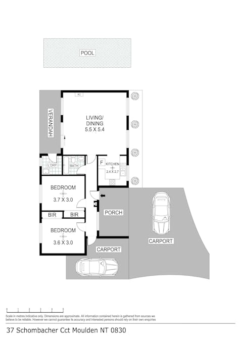37 Schombacher Circuit, Moulden, NT, 0830 - Floorplan 1
