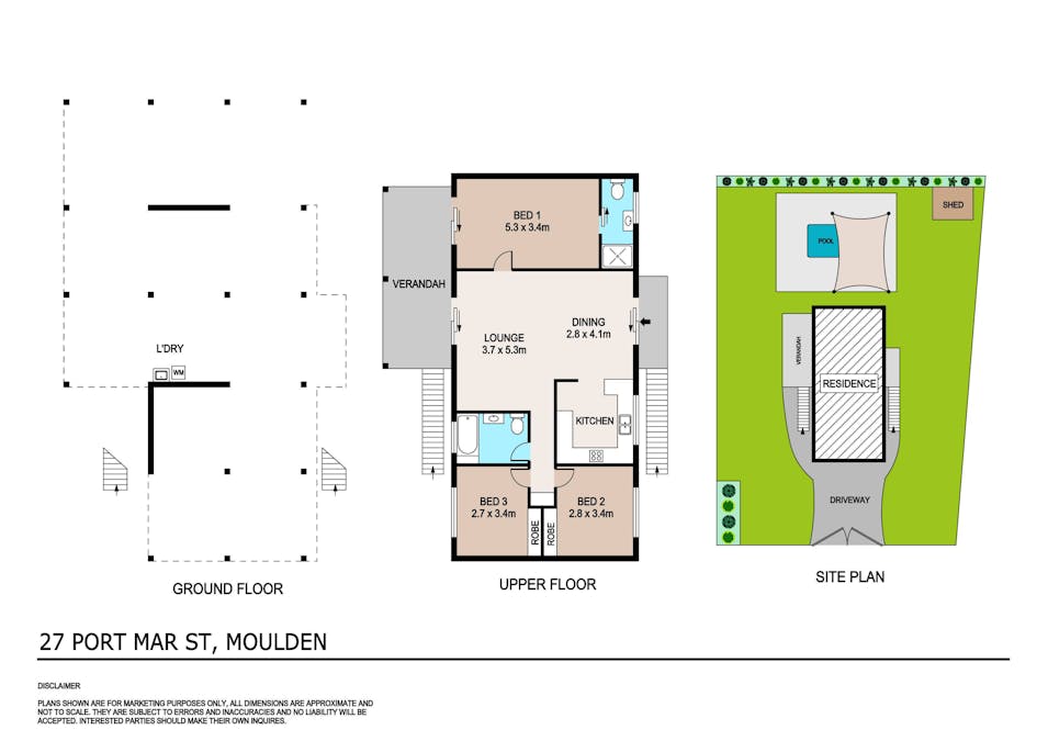 27 Port Mar Street, Moulden, NT, 0830 - Floorplan 1