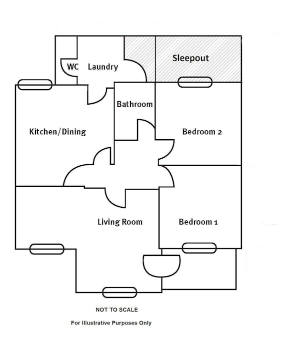 1 Sims Street, Whyalla Norrie, SA, 5608 - Floorplan 1