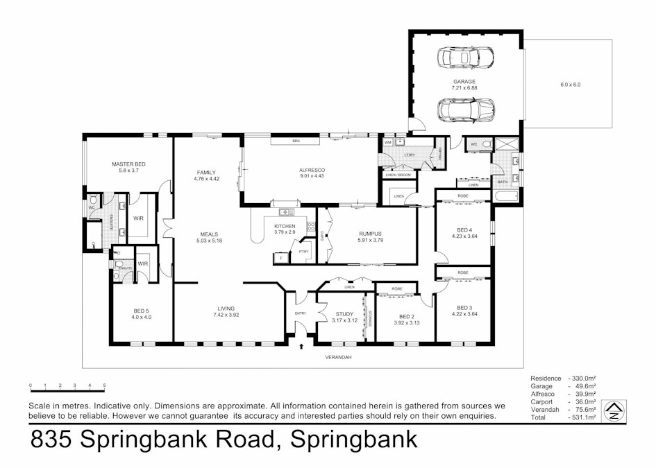 835 Springbank Road, Springbank, VIC, 3352 - Floorplan 1
