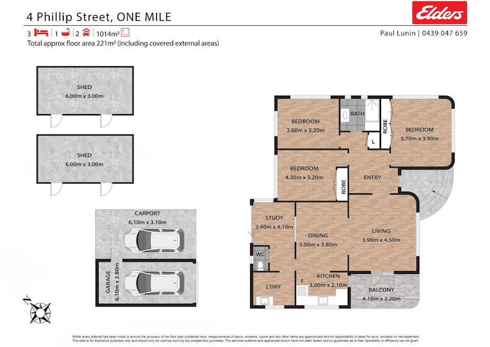 4  Phillip Street, One Mile, QLD, 4305 - Floorplan 1