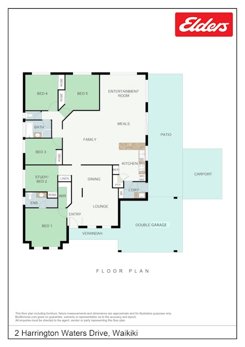 2 Harrington Waters Drive, Waikiki, WA, 6169 - Floorplan 1