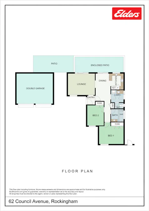 62 Council Avenue, Rockingham, WA, 6168 - Floorplan 1