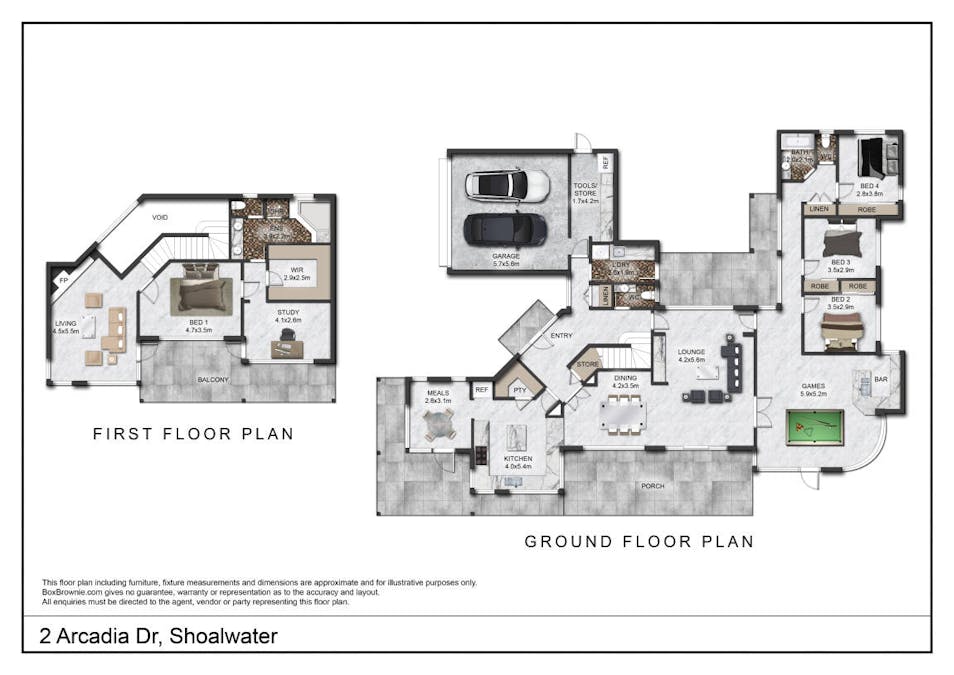 2 Arcadia Drive, Shoalwater, WA, 6169 - Floorplan 1