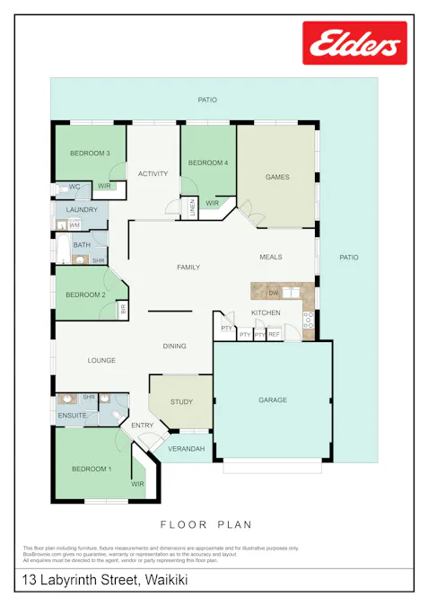 13 Labyrinth Street, Waikiki, WA, 6169 - Floorplan 1