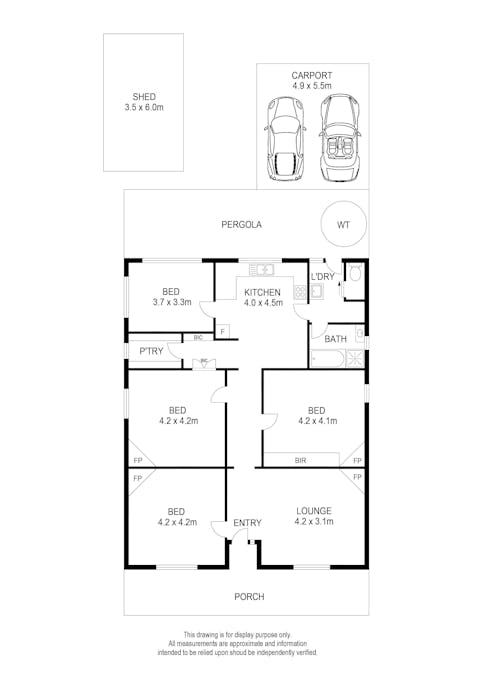41 Hill Street, Victor Harbor, SA, 5211 - Floorplan 1