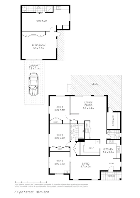 7 Fyfe Street, Hamilton, VIC, 3300 - Floorplan 1