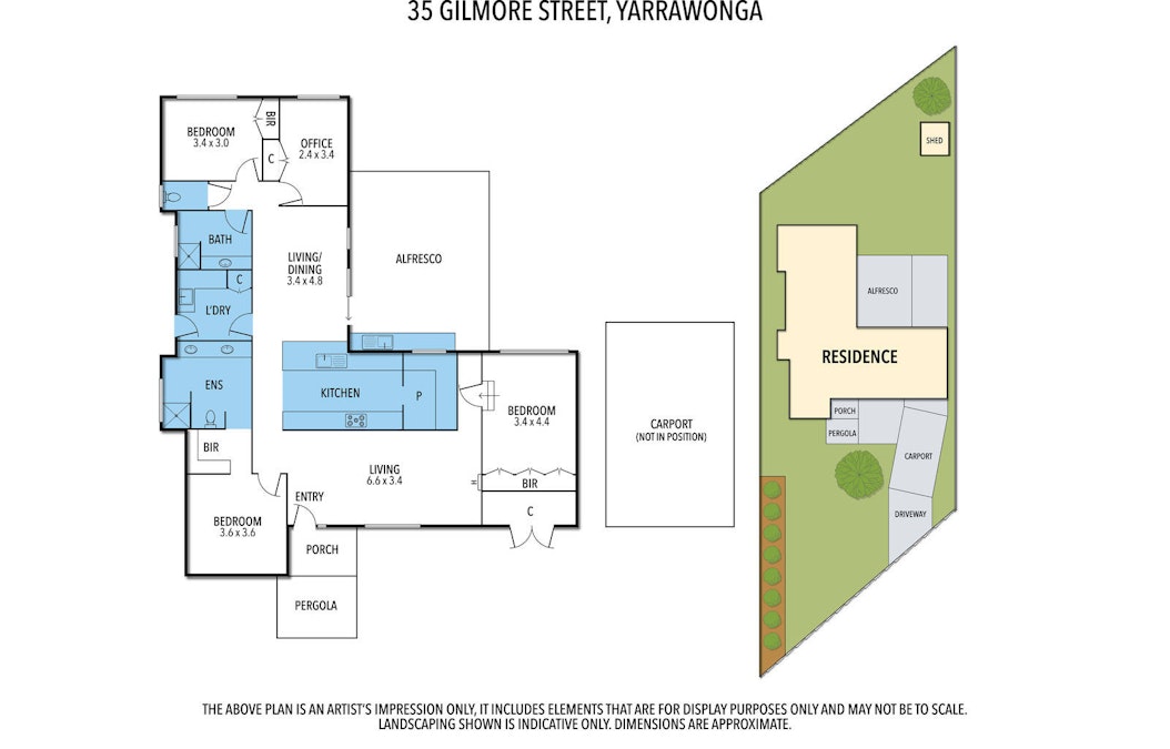 35 Gilmore Street, Yarrawonga, VIC, 3730 - Floorplan 1