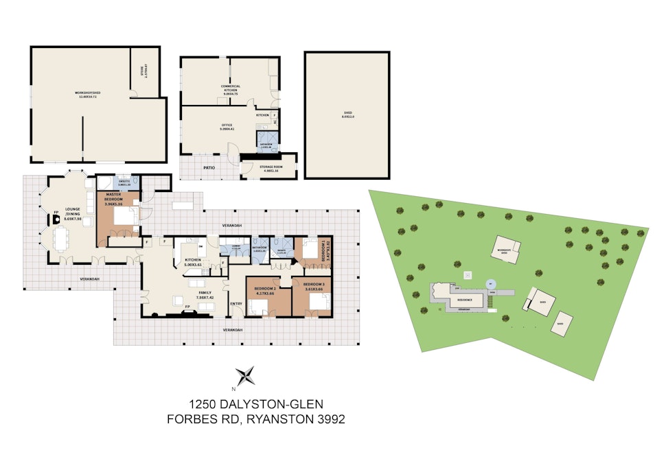 1250 Dalyston-Glen  Forbes Road, Ryanston, VIC, 3992 - Floorplan 1