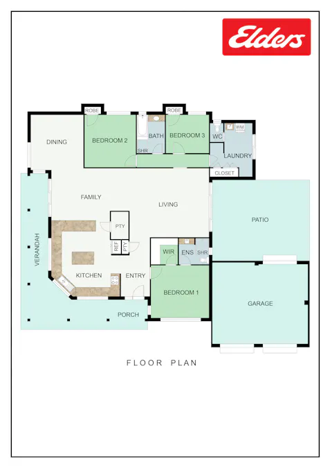 16 Lake Street, Rockingham, WA, 6168 - Floorplan 1