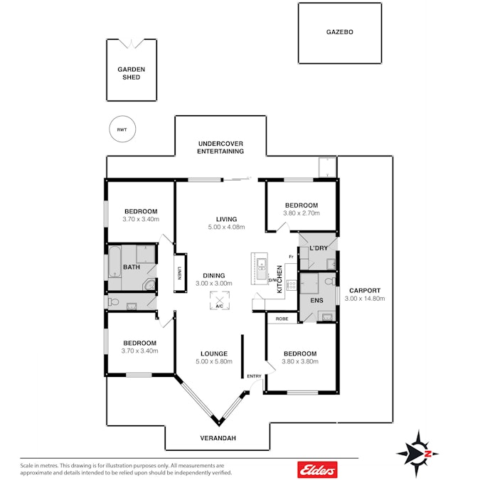 24A Carrickalinga Road, Carrickalinga, SA, 5204 - Floorplan 1