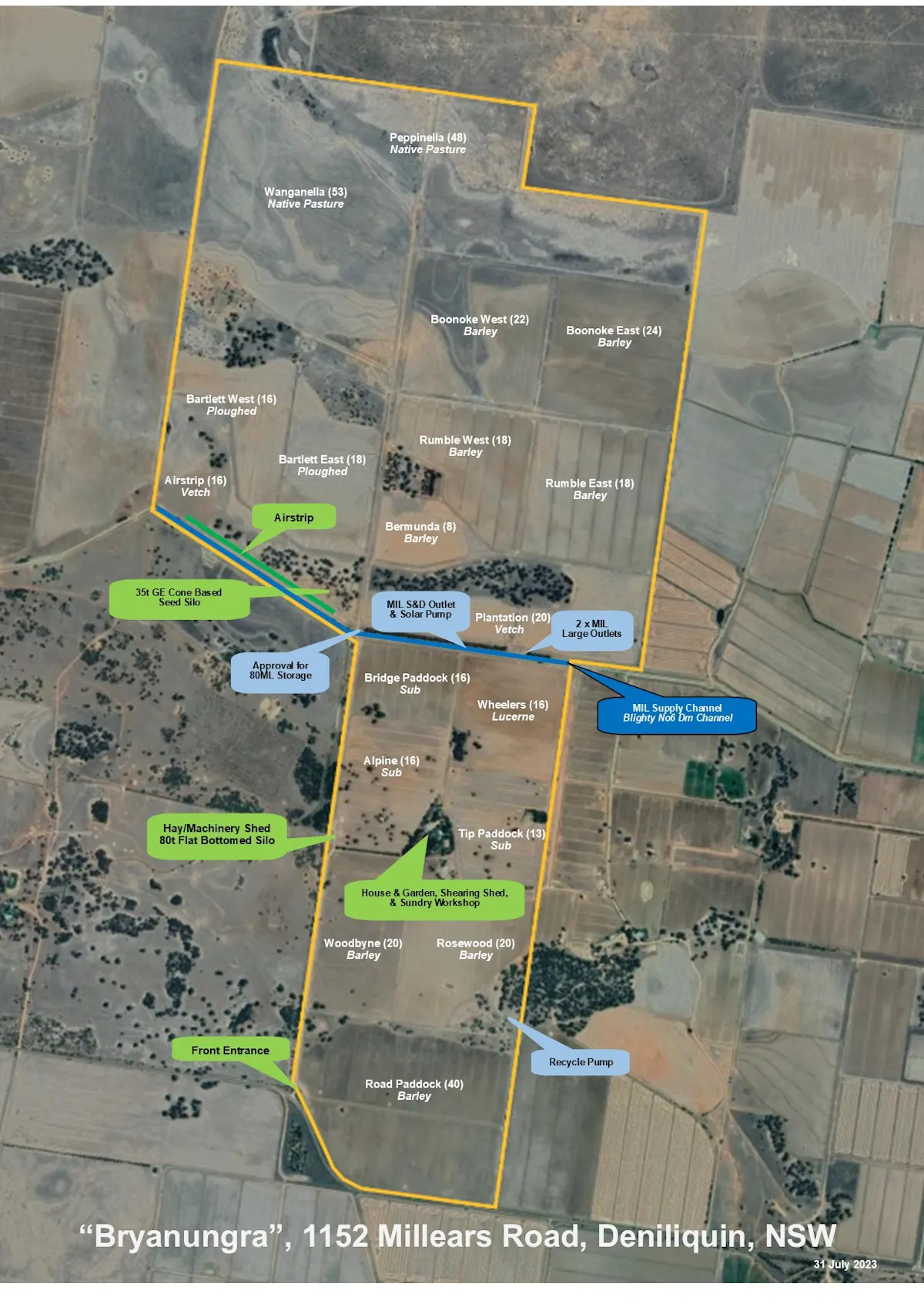 1152 Millears Road, Deniliquin, NSW, 2710 For Sale Elders Real Estate