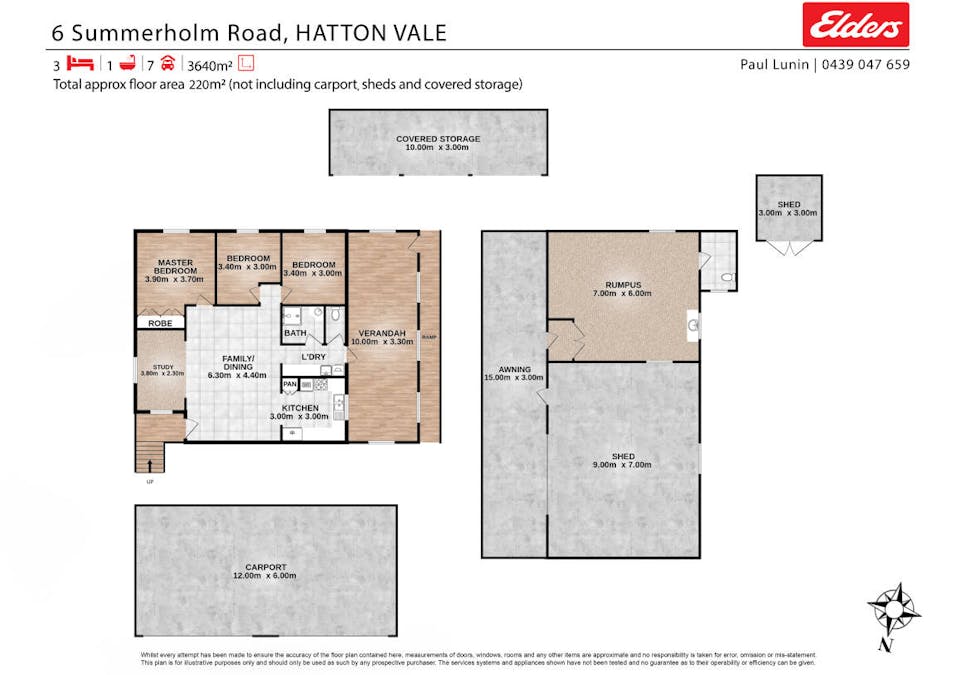 6 Summerholm Road, Hatton Vale, QLD, 4341 - Floorplan 1