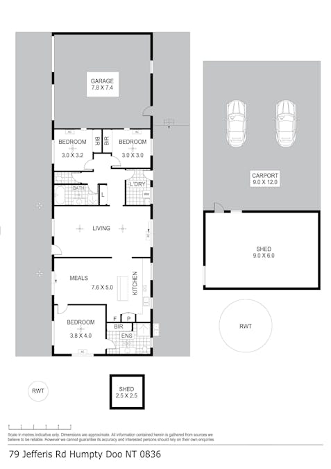 79 Jefferis Road, Humpty Doo, NT, 0836 - Floorplan 1
