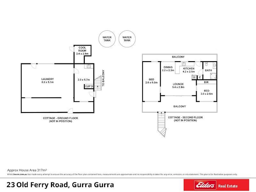 23 Old Ferry Road, Gurra Gurra, SA, 5343 - Floorplan 1