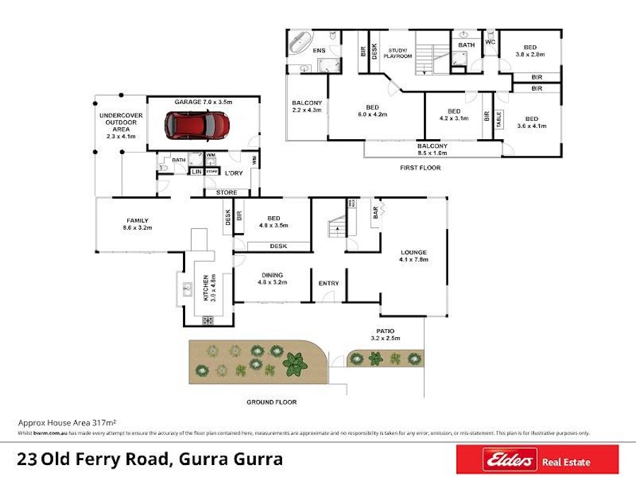23 Old Ferry Road, Gurra Gurra, SA, 5343 - Floorplan 2
