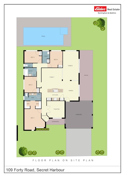109 Forty Road, Secret Harbour, WA, 6173 - Floorplan 1