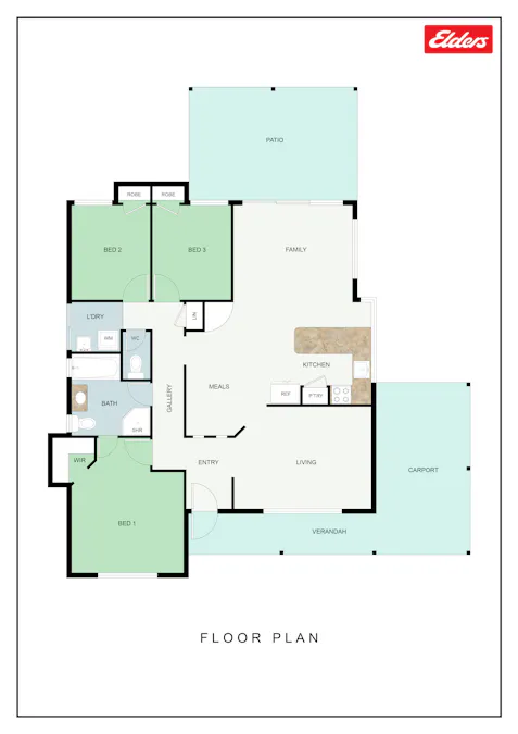 18 Castlerock Avenue, Waikiki, WA, 6169 - Floorplan 1
