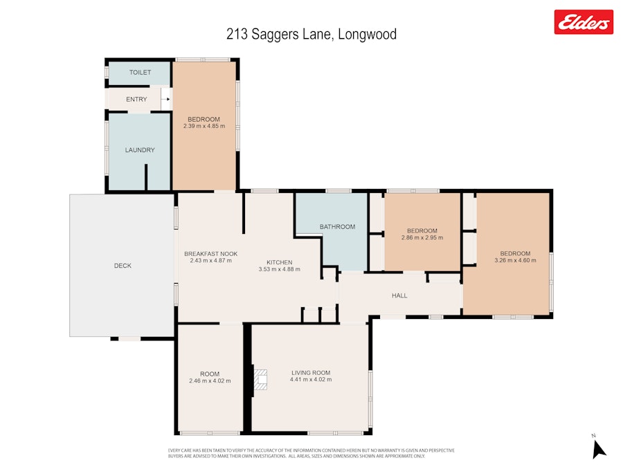 213 Saggers Lane , Longwood, VIC, 3665 - Floorplan 1