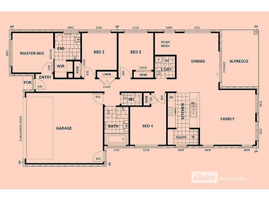 Lot 16 Brouwer Estate, Robe, SA, 5276 - Floorplan 1