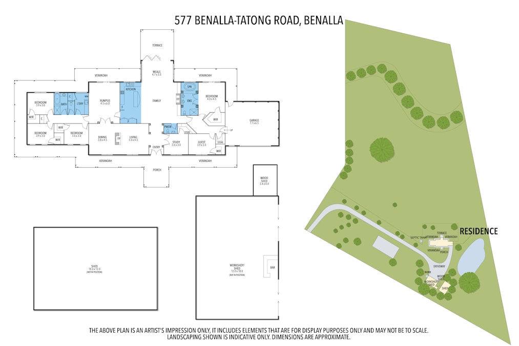 577 Benalla Tatong Road, Benalla, VIC, 3672 - Floorplan 1