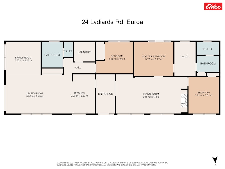 24 Lydiards Road, Euroa, VIC, 3666 - Floorplan 1