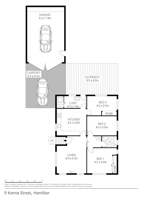 9 Kenna Avenue, Hamilton, VIC, 3300 - Floorplan 1