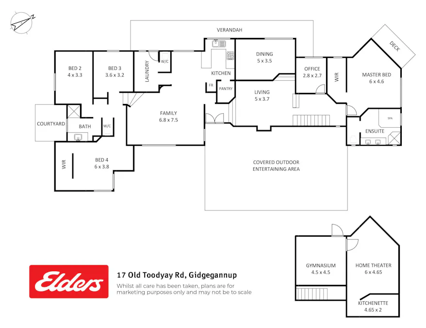 17 Old Toodyay Road, Gidgegannup, WA, 6083 - Floorplan 1