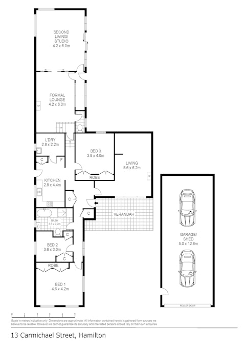 13 Carmichael Street, Hamilton, VIC, 3300 - Floorplan 1