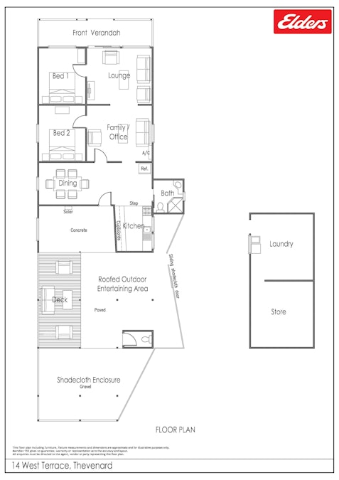 14 West Terrace, Thevenard, SA, 5690 - Floorplan 1