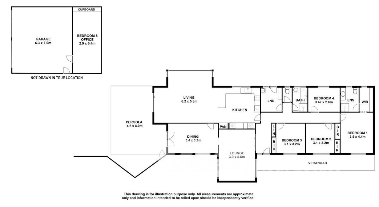 77 Banya Road South , Millicent, SA, 5280 - Floorplan 2