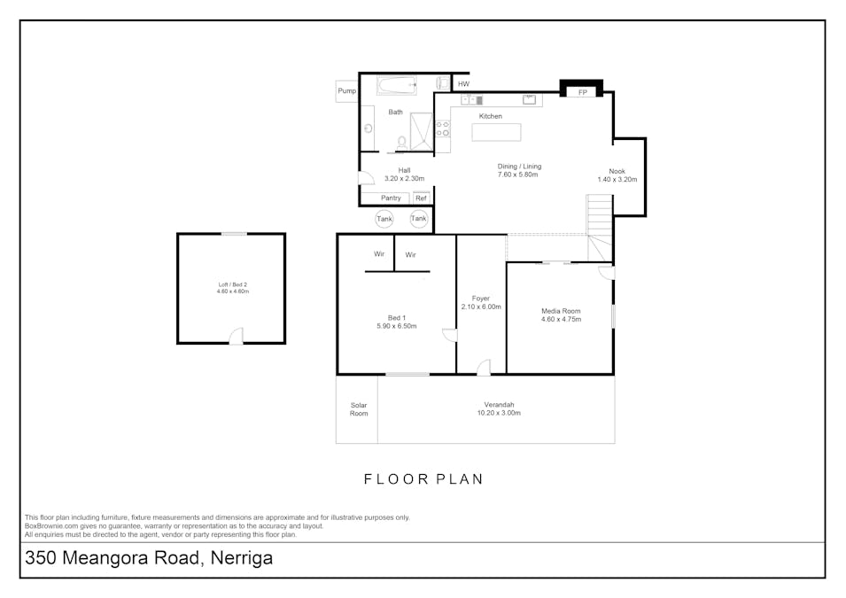 350 Meangora Road, Nerriga, NSW, 2622 - Floorplan 1