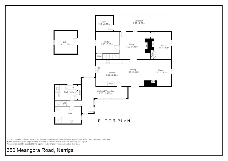 350 Meangora Road, Nerriga, NSW, 2622 - Floorplan 2