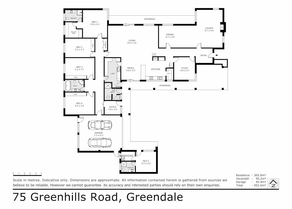 75 Greenhills Road, Greendale, VIC, 3341 - Floorplan 1