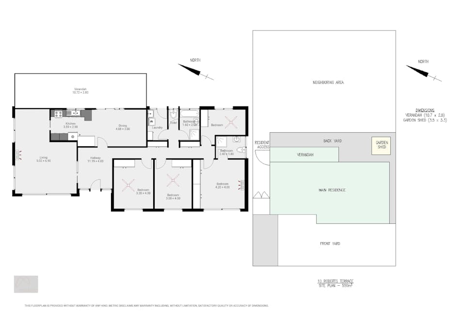 10 Roberts Terrace, Whyalla, SA, 5600 - Floorplan 1