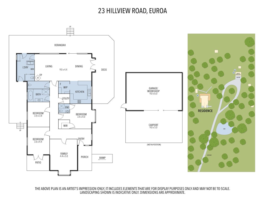 23 Hillview Road, Euroa, VIC, 3666 - Floorplan 1