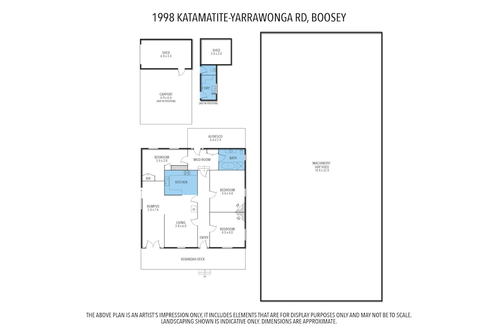 1998 Katamatite Yarrawonga Road, Boosey, VIC, 3730 - Floorplan 1