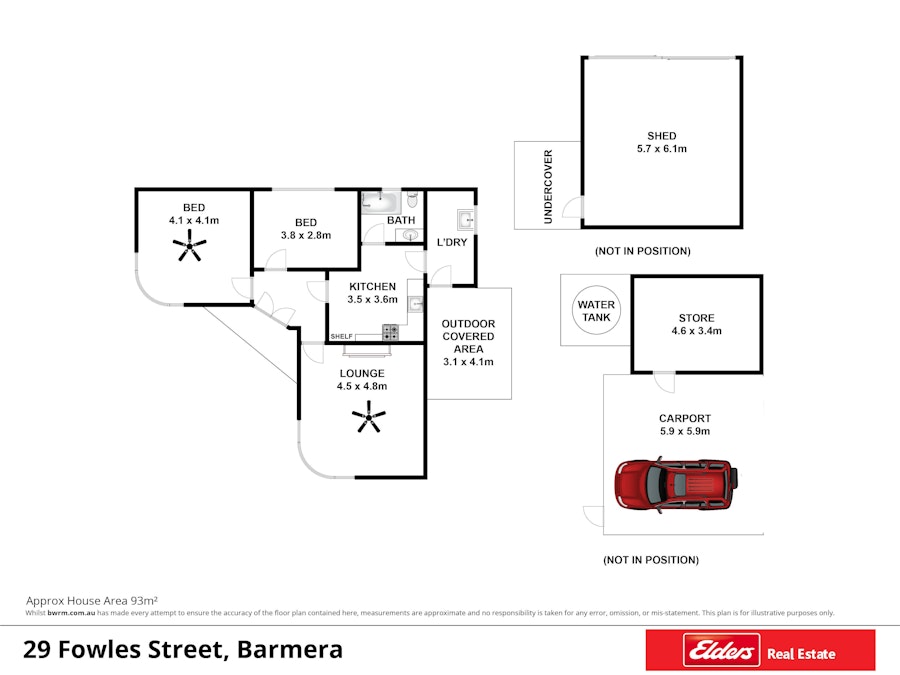 29 Fowles Street, Barmera, SA, 5345 - Floorplan 1