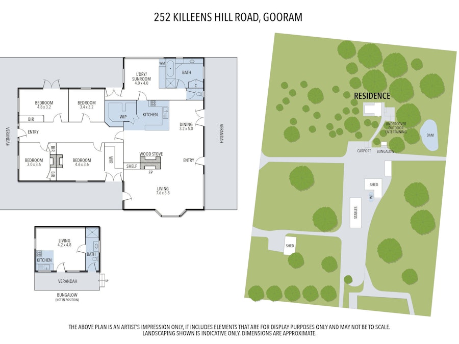 252 Killeens Hill Road, Gooram, VIC, 3666 - Floorplan 1