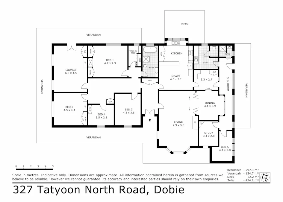 327 Tatyoon North Road, Dobie, VIC, 3377 - Floorplan 1