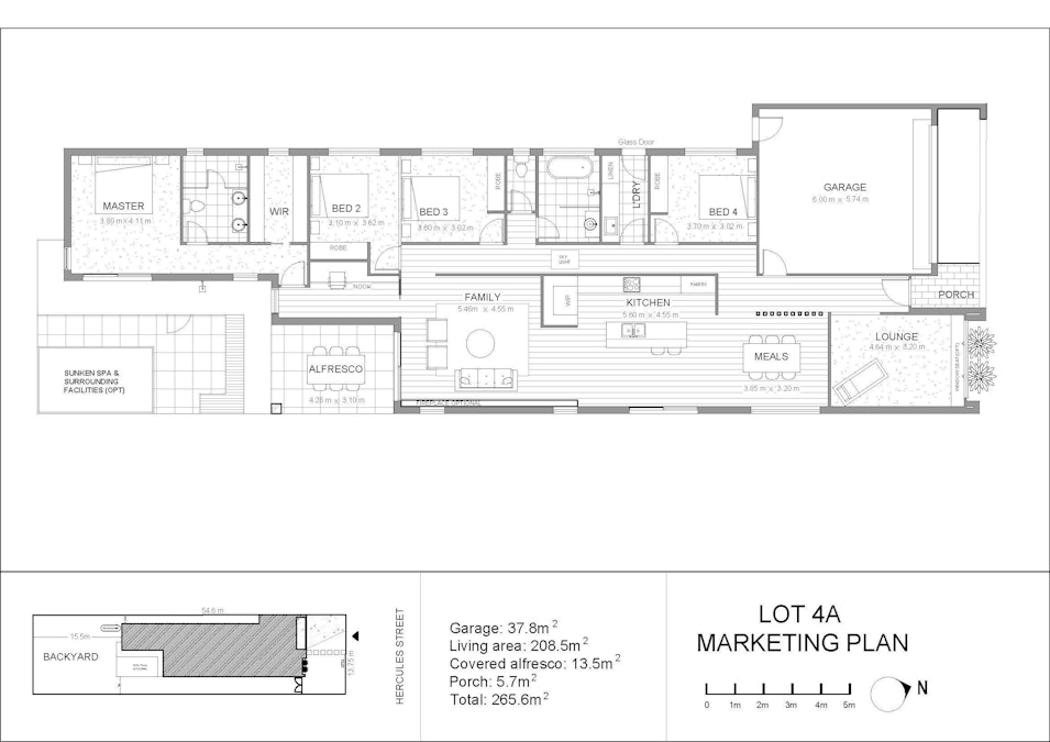 Lot 4 A&B /36-50 Hercules Street, Murrumbateman, NSW, 2582 - Floorplan 1