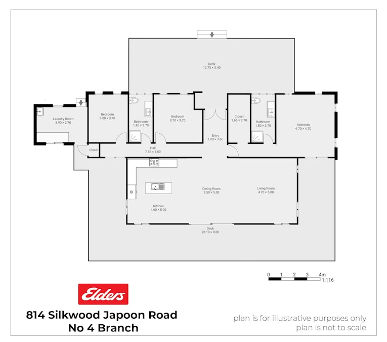 814 Silkwood Japoon Road, No 4 Branch, QLD, 4856 - Floorplan 1