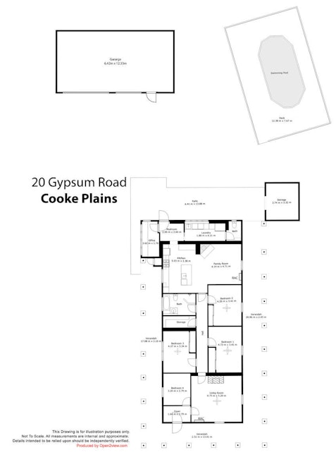 20 Gypsum Road, Cooke Plains, SA, 5261 - Floorplan 1