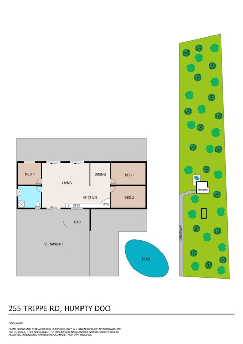 255 Trippe Road, Humpty Doo, NT, 0836 - Floorplan 1