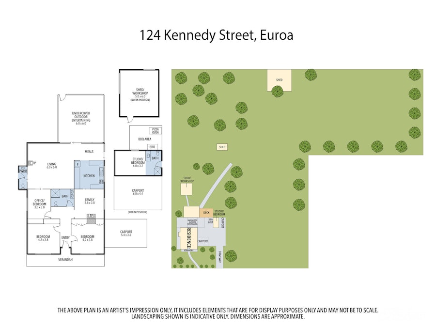 124 Kennedy Street, Euroa, VIC, 3666 - Floorplan 1
