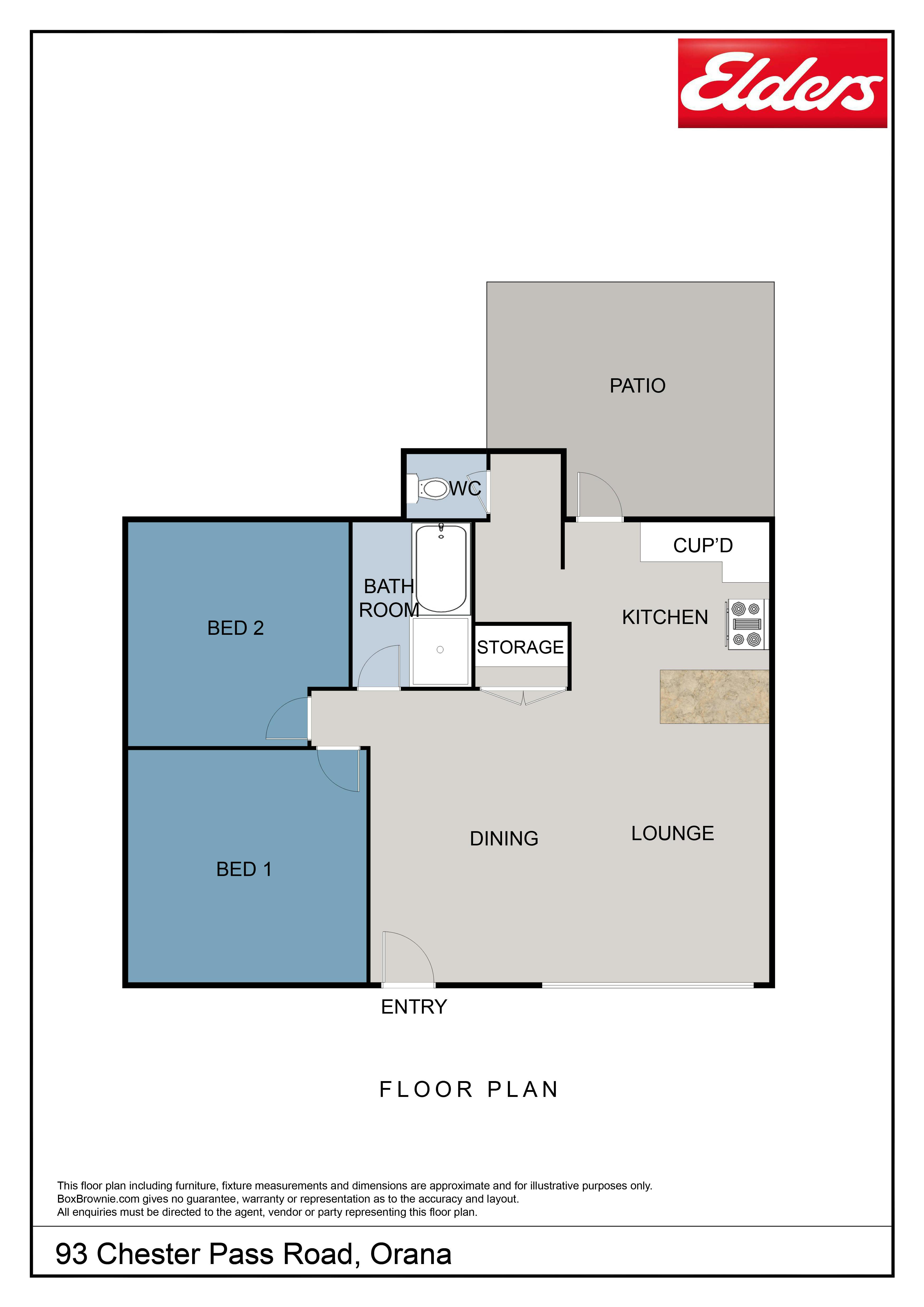 93 Chester Pass Road, Orana, WA, 6330 Sold Elders Real Estate Albany