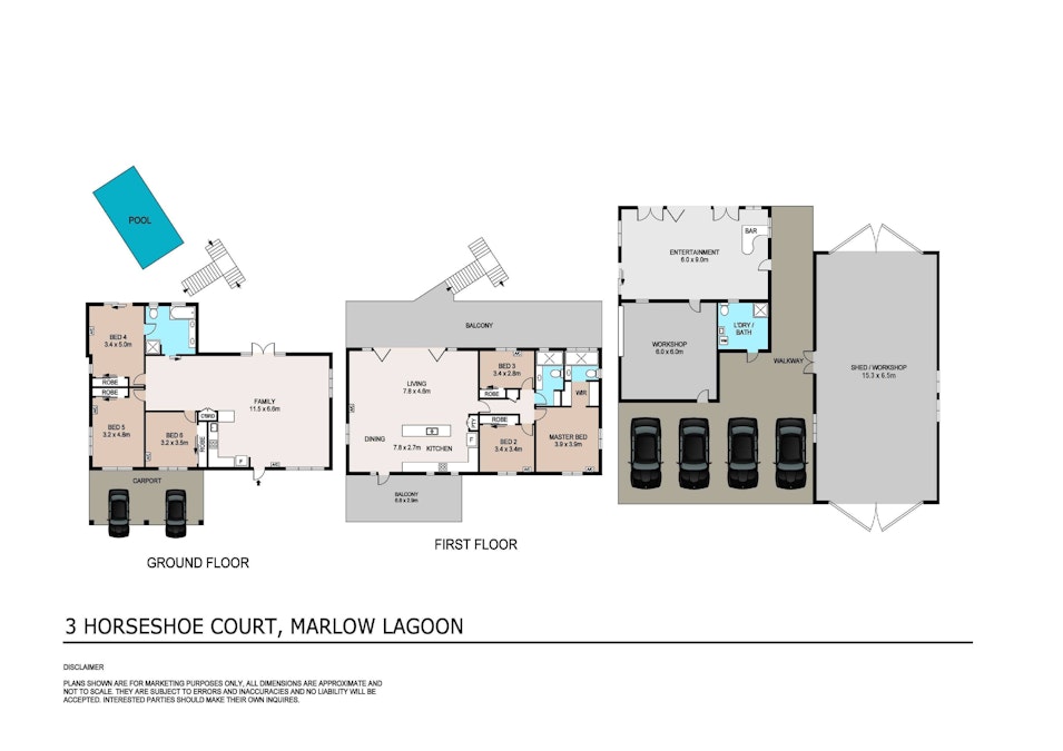 3 Horseshoe Court, Marlow Lagoon, NT, 0830 - Floorplan 1